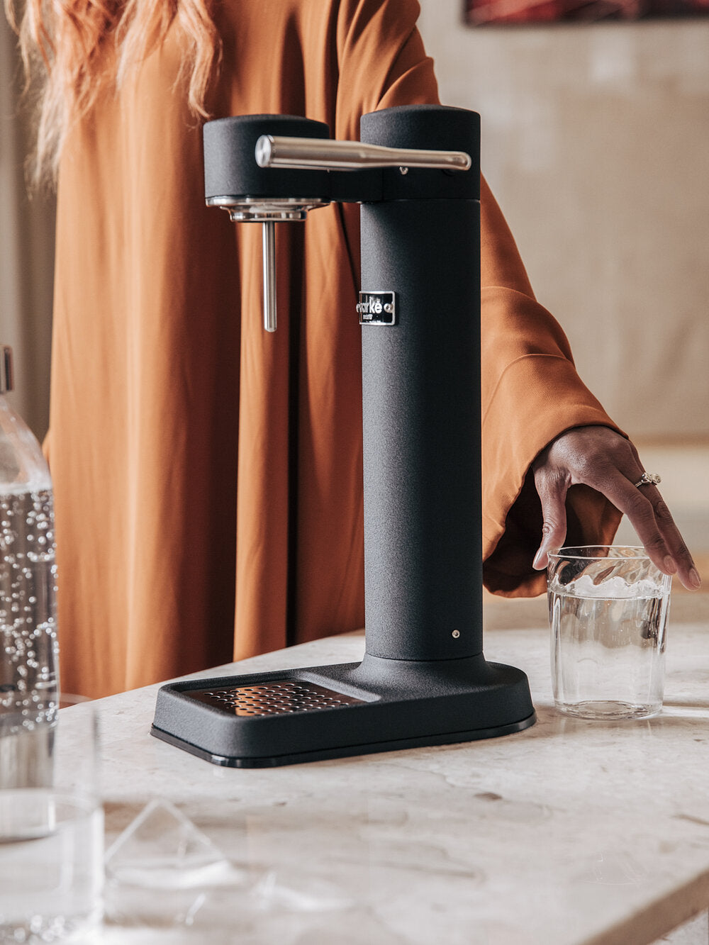 Carbonator 3 sodavandsmaskine - sort